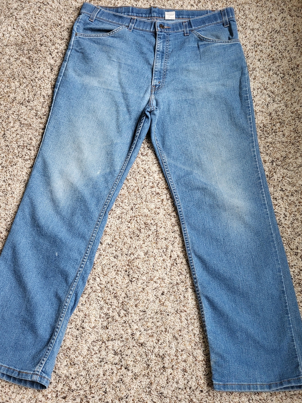 ​Vintage 478 Levis Jeans Mens 38x30 Light Wash Relaxed Straight Jeans